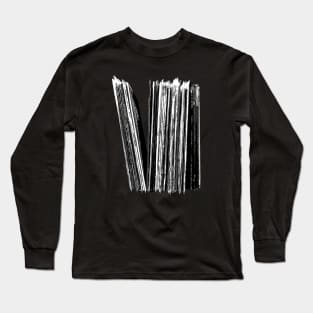 Record collection in plastic sleeves Long Sleeve T-Shirt